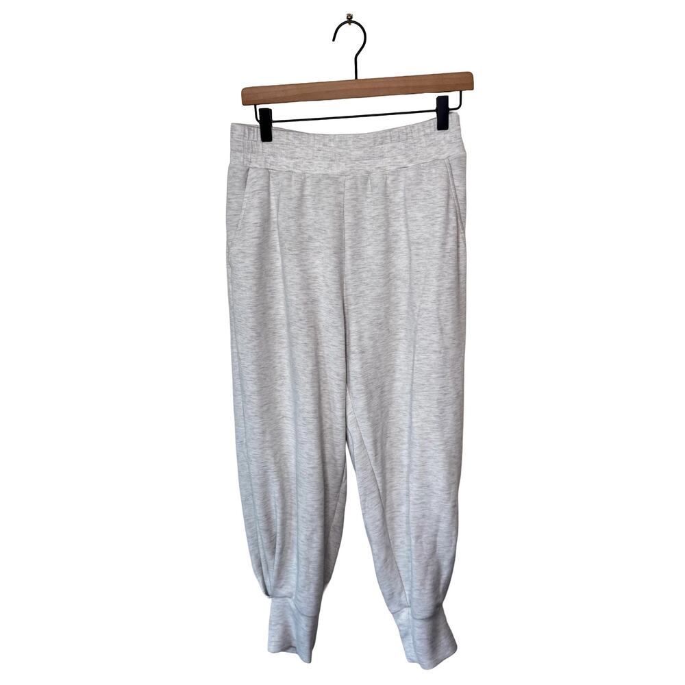 VARLEY the relaxed pant 25” Ivory Marl VAR01639 Size Medium
